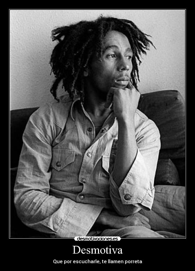 carteles bobmarley desmotivaciones