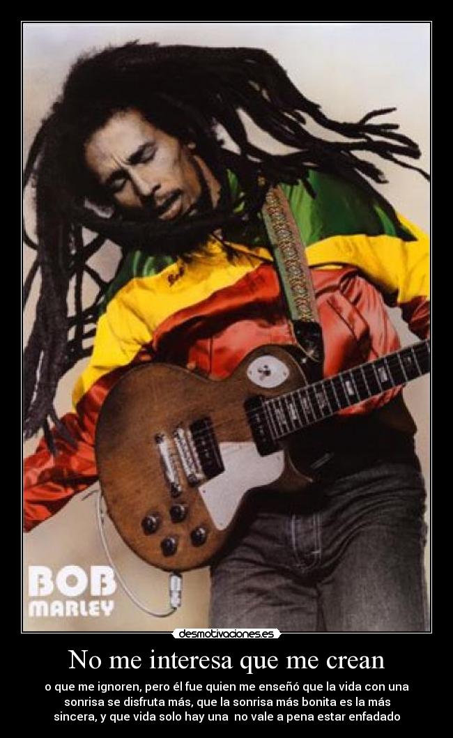 No me interesa que me crean -