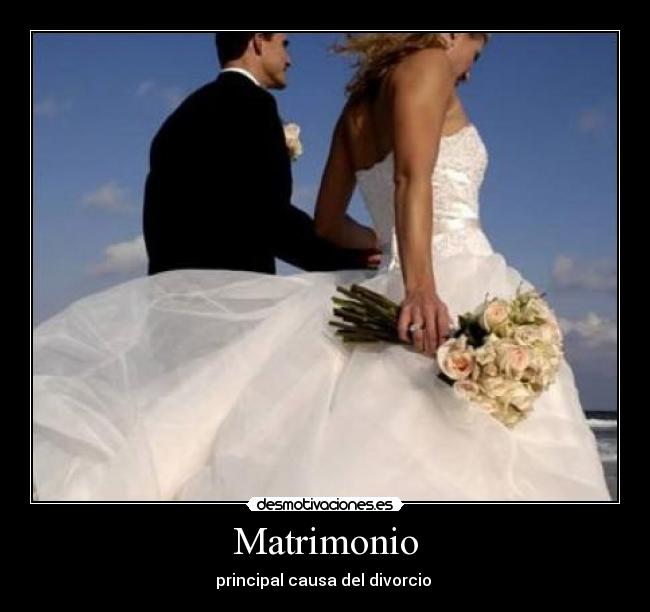 carteles matrimonio divorcio desmotivaciones