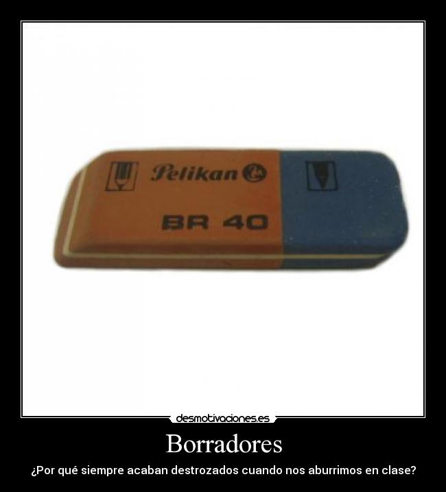 Borradores - ¿Por qué siempre acaban destrozados cuando nos aburrimos en clase?