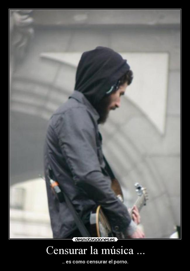 Censurar la música ... -