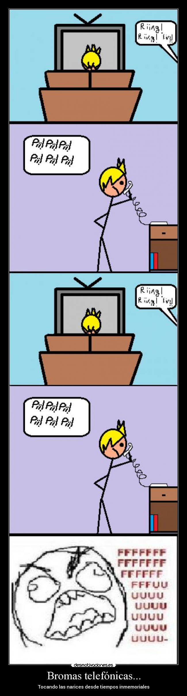 Bromas telefónicas... - Tocando las narices desde tiempos inmemoriales