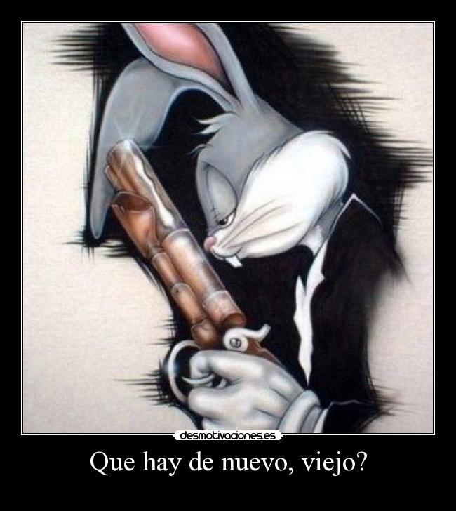 carteles bugs bunny desmotivaciones