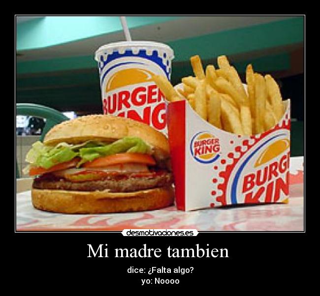 Mi madre tambien -
