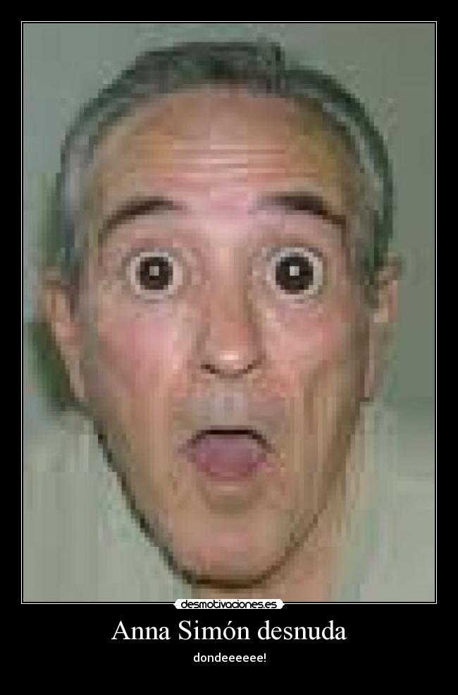 Anna Simón desnuda -