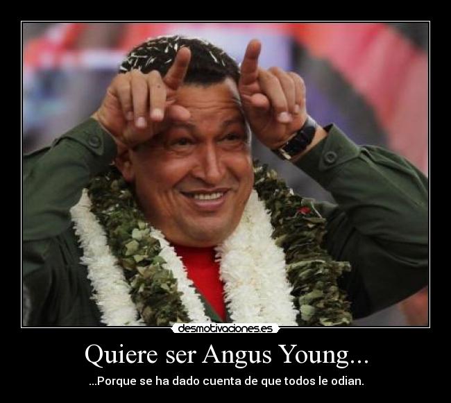 Quiere ser Angus Young... - 