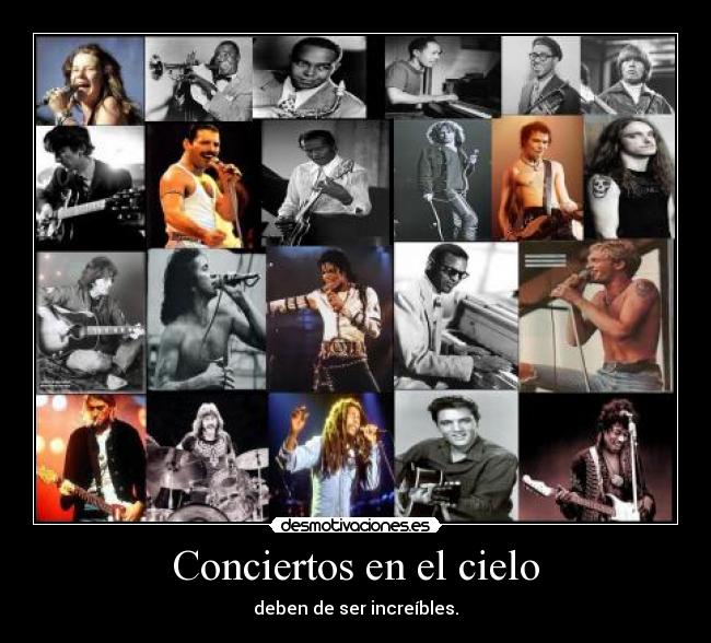 Conciertos en el cielo - 