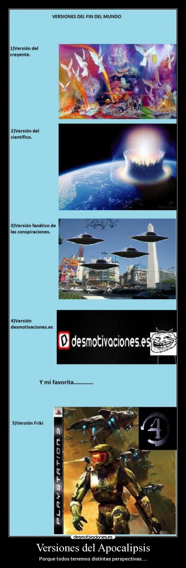 Versiones del Apocalipsis -