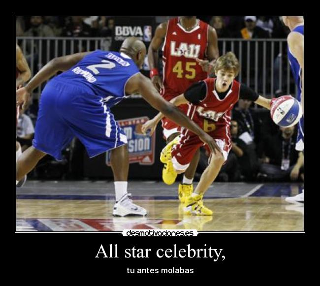 All star celebrity, - tu antes molabas