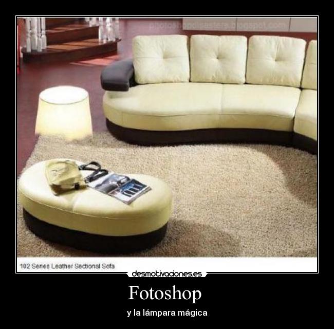 Fotoshop  - y la lámpara mágica