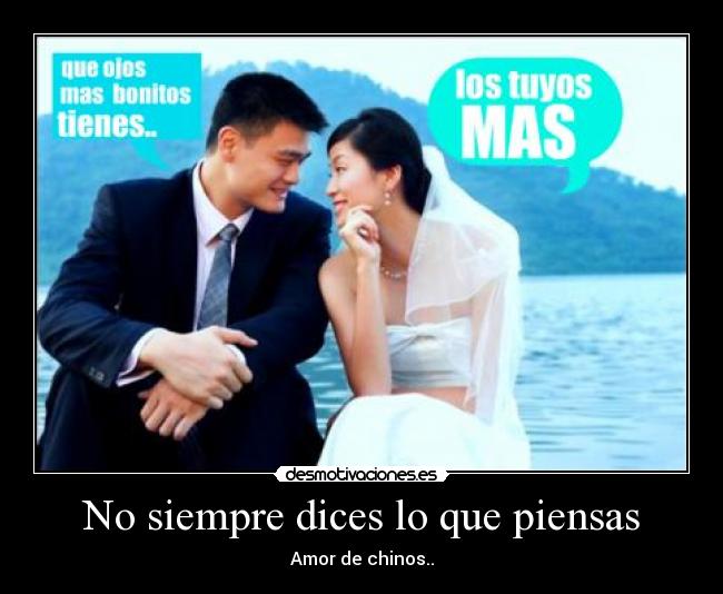 No siempre dices lo que piensas -