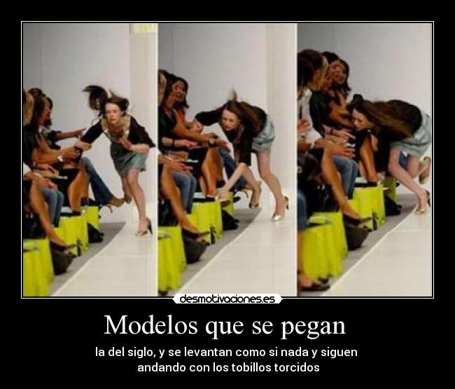 Modelos que se pegan -