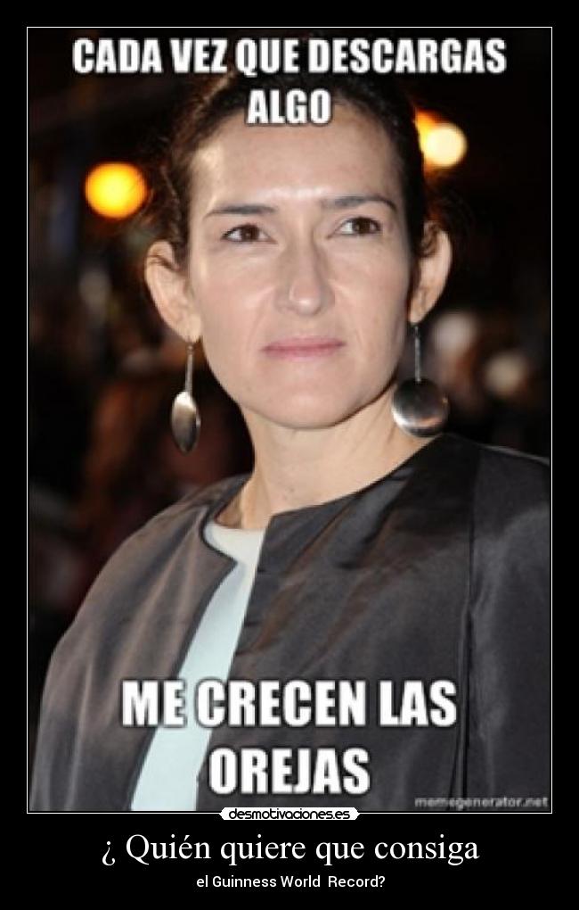 ¿ Quién quiere que consiga - el Guinness World Record?