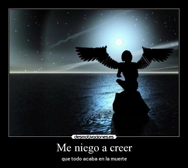 Me niego a creer - 