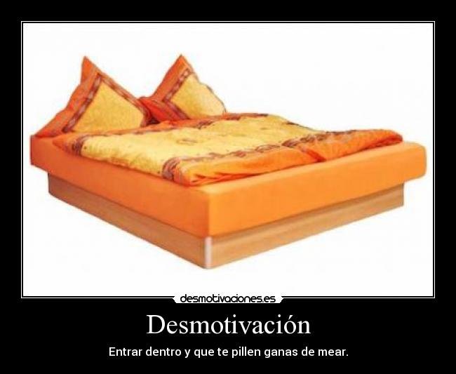 Desmotivación - Entrar dentro y que te pillen ganas de mear.