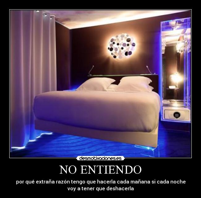 NO ENTIENDO -