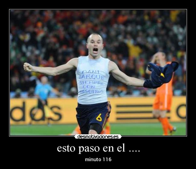 esto paso en el .... -