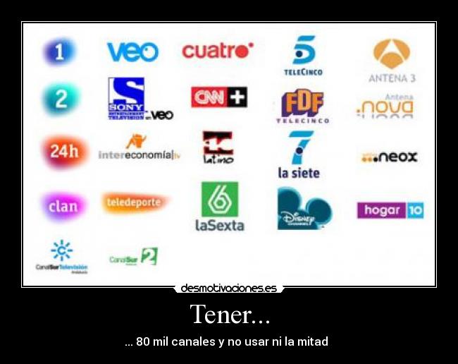 Tener... -