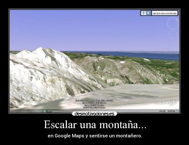 Escalar una montaña... - 