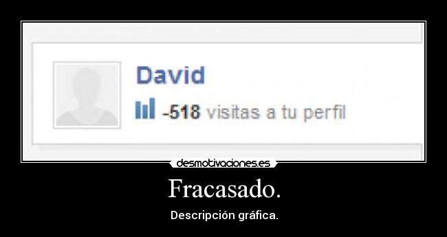 Fracasado. -