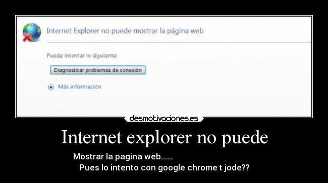 Internet explorer no puede - 