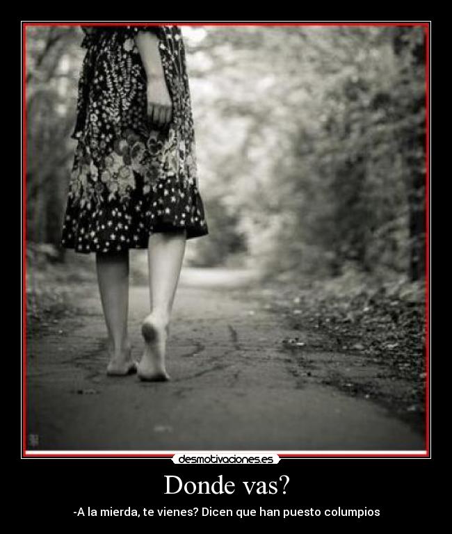 Donde vas? - 