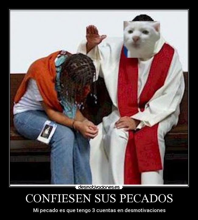 carteles confiesen sus pecados desmotivaciones