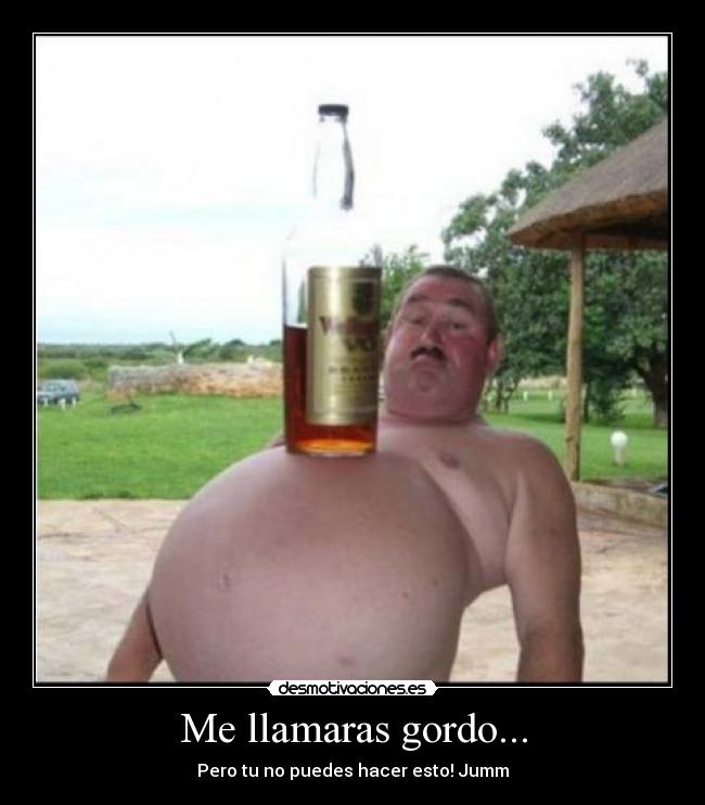 Me llamaras gordo... - 