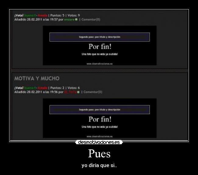 Pues -