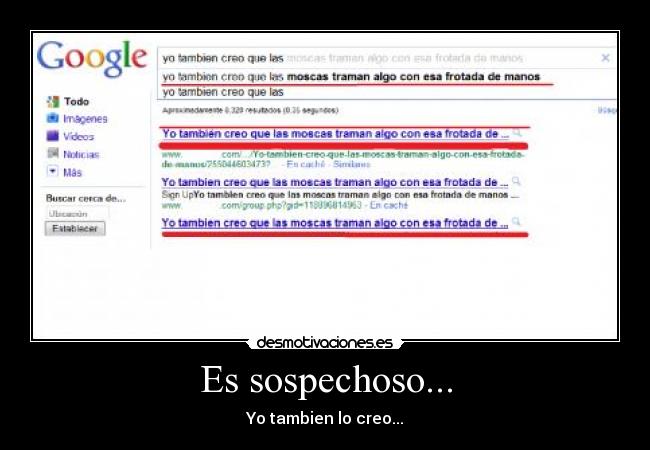 Es sospechoso... - 