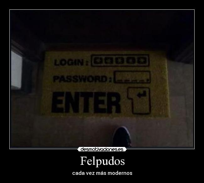 Felpudos - cada vez más modernos