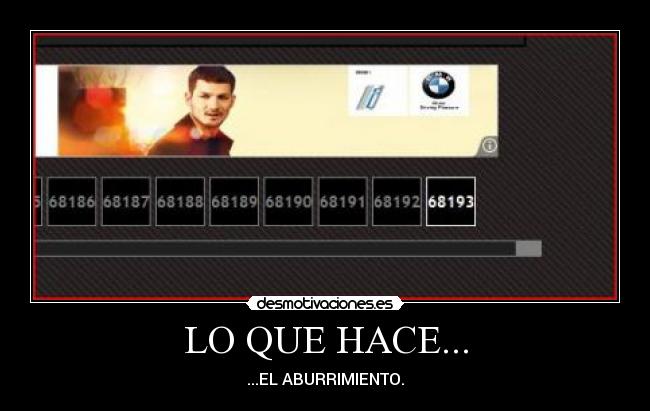 LO QUE HACE... - 