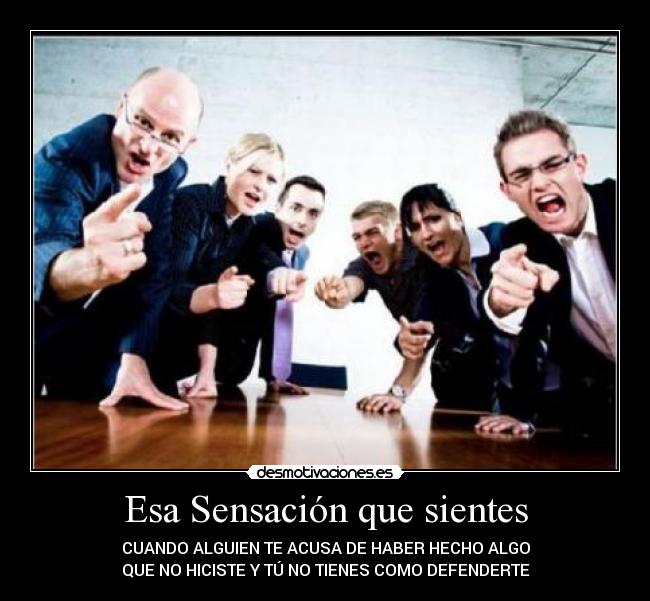 Esa Sensación que sientes - 