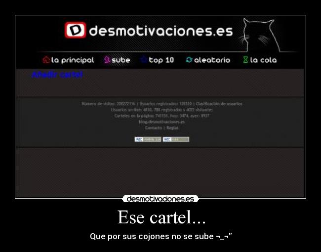 carteles cartel mierda desmotivaciones