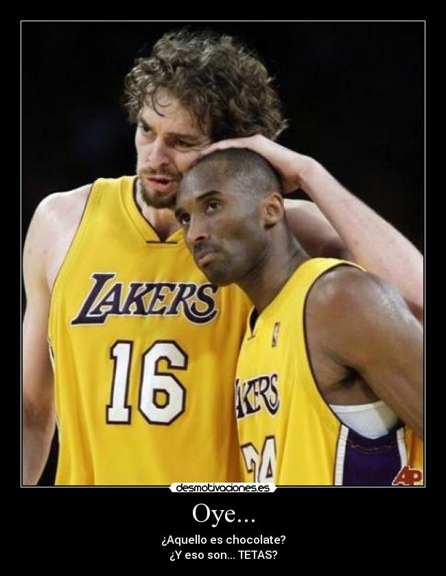 Oye... - ¿Aquello es chocolate?
¿Y eso son... TETAS?