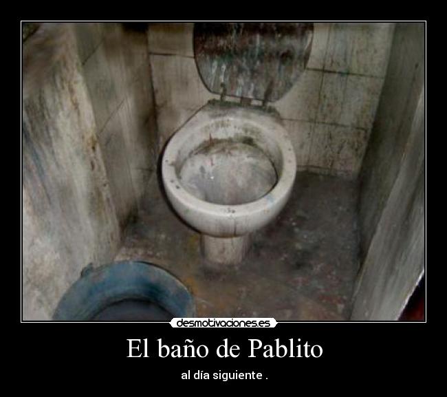 El baño de Pablito - 