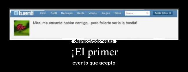¡El primer - 
