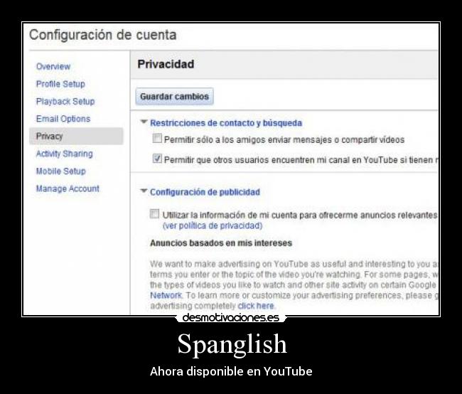 Spanglish - Ahora disponible en YouTube