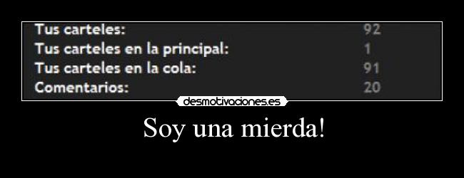 Soy una mierda! - 