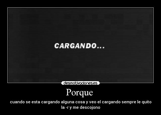 Porque -