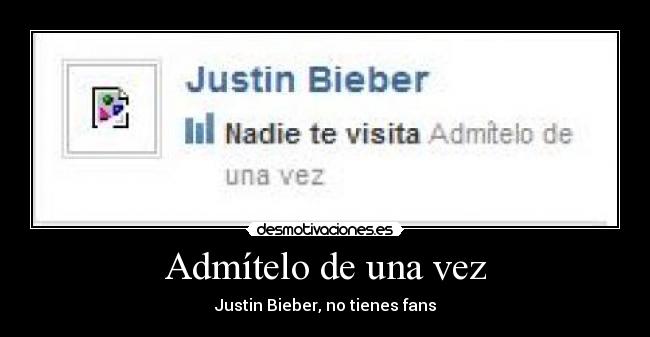 carteles justin bieber desmotivaciones