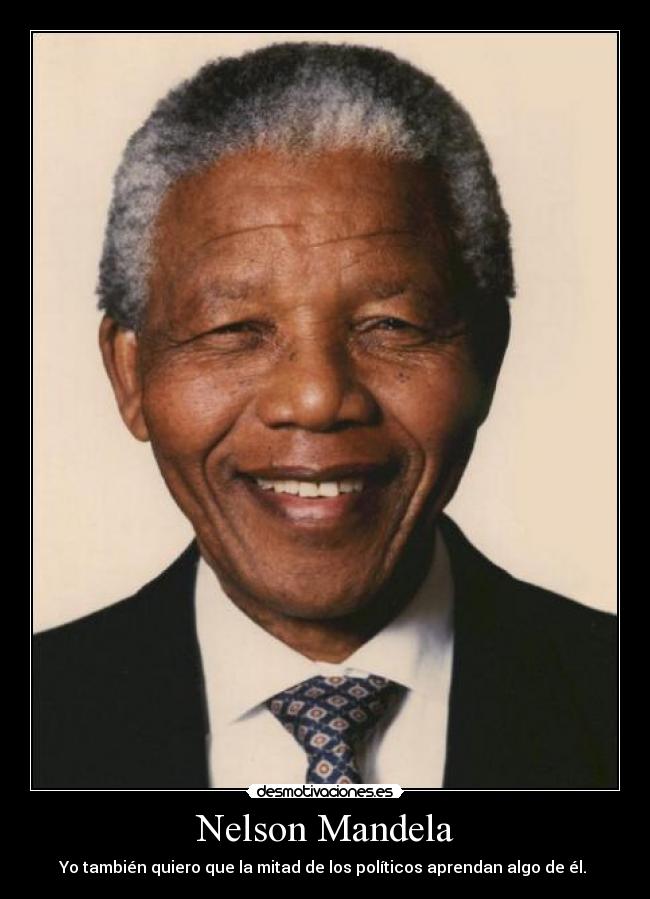 Nelson Mandela -