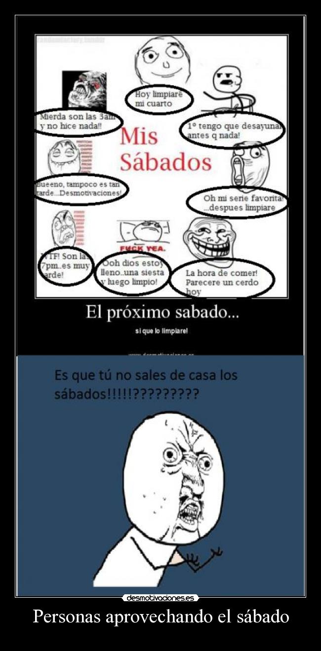 Personas aprovechando el sábado - 