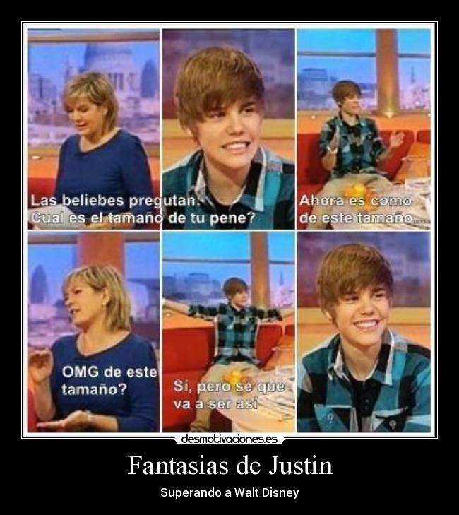 Fantasias de Justin - Superando a Walt Disney