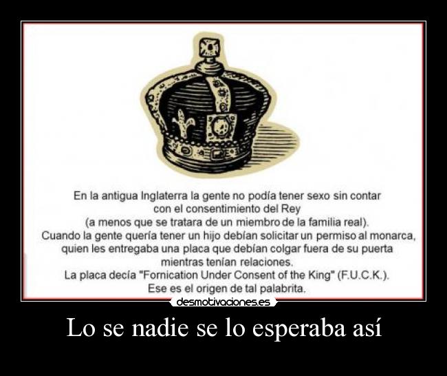 Lo se nadie se lo esperaba así -