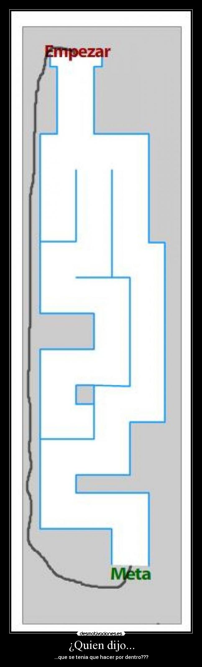 ¿Quien dijo... - ...que se tenia que hacer por dentro???