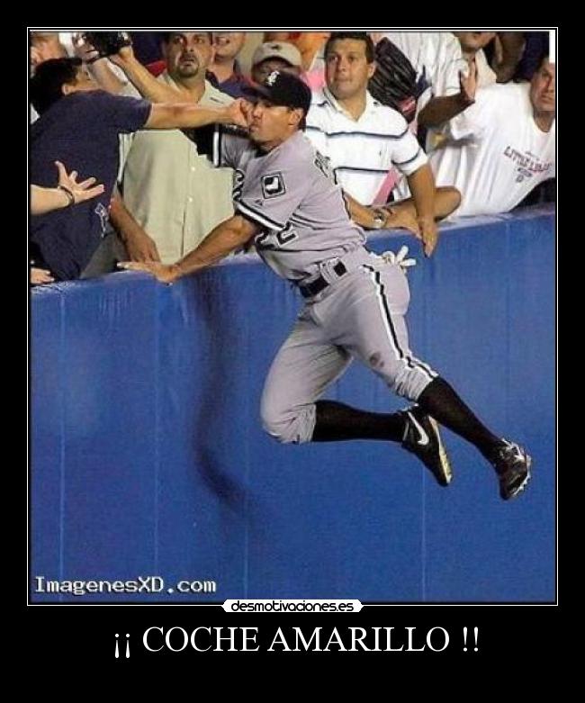 ¡¡ COCHE AMARILLO !! -