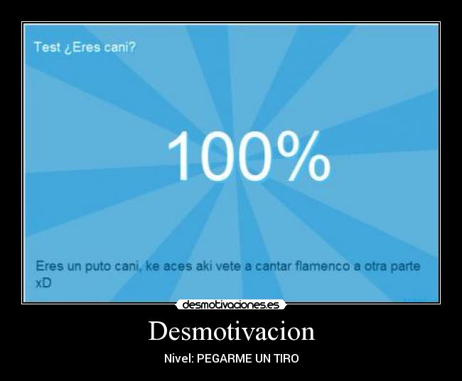 Desmotivacion - Nivel: PEGARME UN TIRO