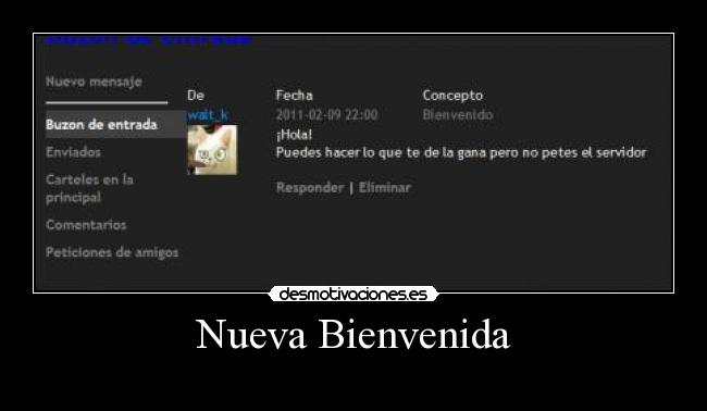 Nueva Bienvenida - 