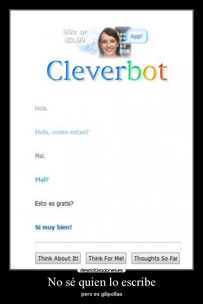 No sé quien lo escribe - 